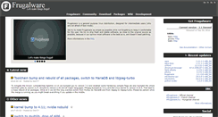 Desktop Screenshot of frugalware.org